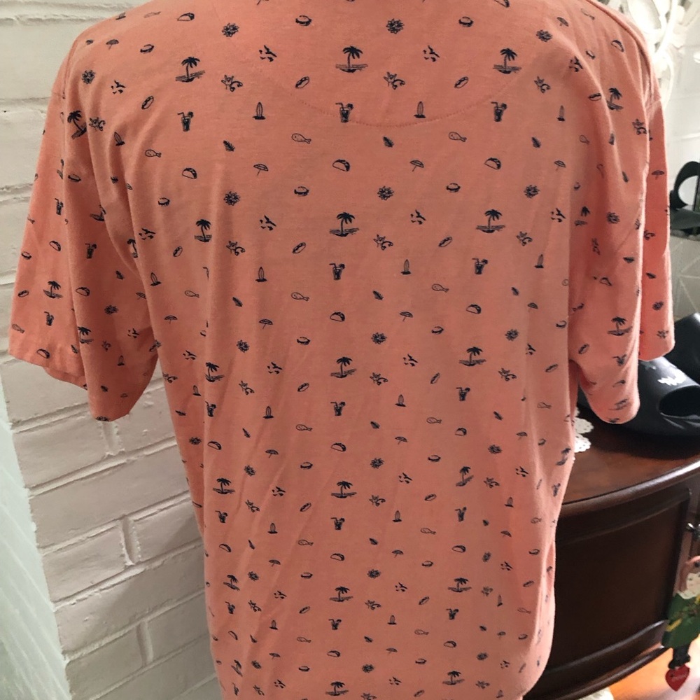 DENIM & FLOWER MENS TEE - Picture 4 of 7